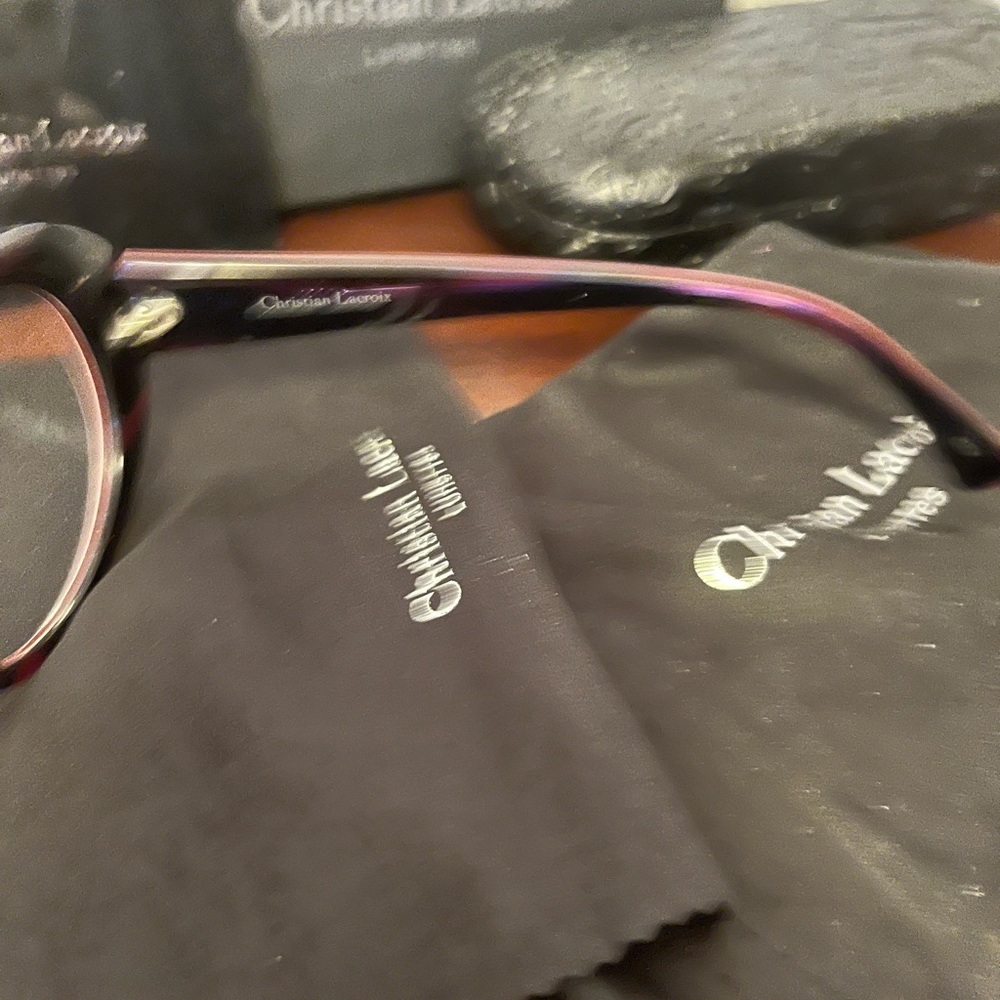 Authentic Christian Lacroix Polka Dot Sunglasses